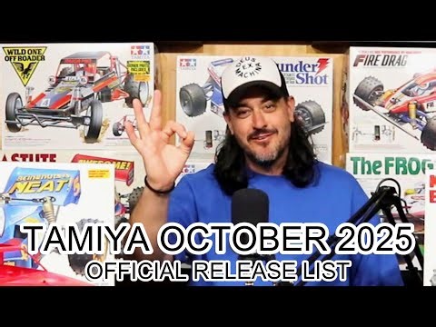 Tamiya official RC release list - October 2025