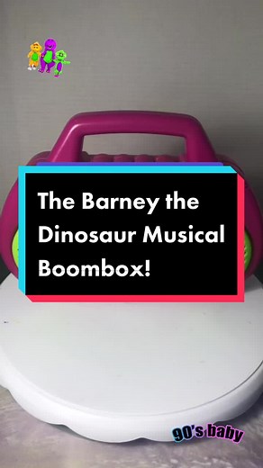 Barney the Dinosaur Musical Boombox