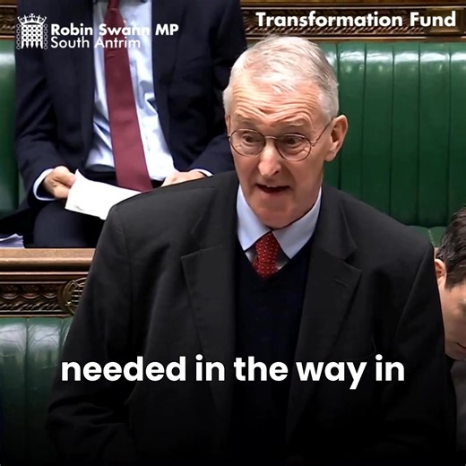 The proposed Executive budget makes it clear that transformation of our public services is much needed. A Transformation Fund was established when the Executive was restored - yet much of that funding is yet to be delivered. | Robin Swann MP