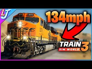 Train Sim World 3 - Speed Test & Crash at End...