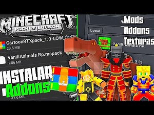 ✔ ¡Cómo INSTALAR MODS ADDONS FÁCIL en MINECRAFT PE 1 21! 📥 Sin PC y Sin Complicaciones