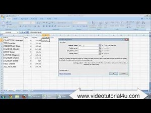 HOW TO USE VLOOK UP EXCEL 2007 Excel Forumlas
