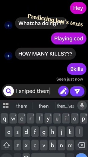 Predicting huz's texts gone wrong...