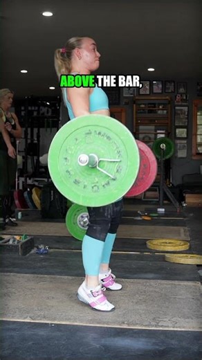 Shoulder Position in the Start of the Snatch & Clean