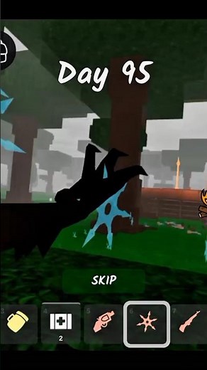Using Accelerometer for 103days #roblox #99nightintheforest