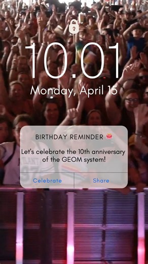 4.7K views · 36 reactions |  GEOM is turning 10! NEXO is thrilled to celebrate a decade of this groundbreaking range and the countless installation projects it has powered.  Stay tuned tomorrow for a deeper dive into GEOM's legacy of innovation. #nexo #nexosound #geom #audiopro #SoundSystem | NEXO | Facebook