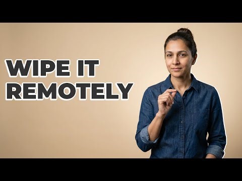 How Can I Delete Data Off A Lost Phone?