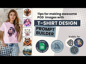 Mastering the T-shirt Design Prompt Builder: How to Create Stunning T-shirt Designs with Examples