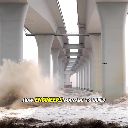 Building Bridge Piers at Sea: A Scientific Approach