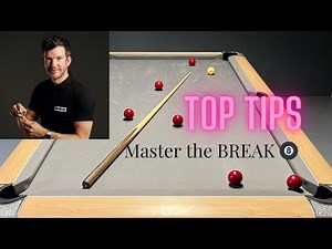 HOW TO BREAK IN 8 BALL 🎱