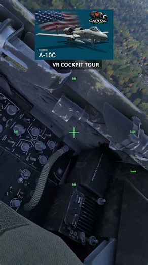 A-10C Cockpit Tour | #warthunder #aviation #militarypilot