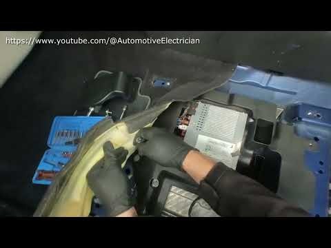 How to Locate & Access Head Unit – Jaguar E-Pace 2019