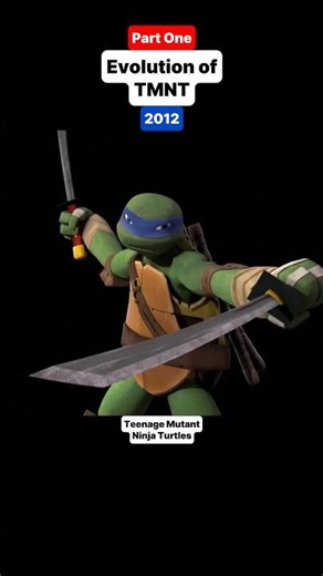 Evolution of TMNT Animations (1987 - 2025) - Part 1 #shorts #tmnt #ninjaturtles