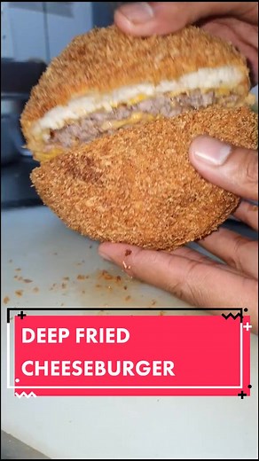 Delicious Deep-Fried Cheeseburger Recipe
