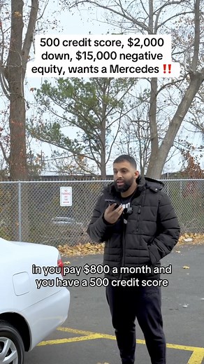 If you have a 500 credit score, $2K down, and owe $21K on a Challenger with 183K miles… Is a BMW really the next move? A Camry might just save you from another $800/month mistake. #cardealership #creditscore #carfinancing | Ride With Yusuf