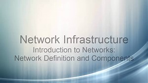 Network Infrastructure - Introduction to Networks: Network Definition and Network Components