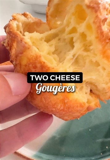 Delicious Two-Cheese Gougères Recipe from France