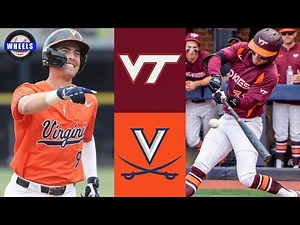 #7 Virginia Tech vs #11 Virginia Highlights (Full Series!) | 2022 College Baseball Highlights