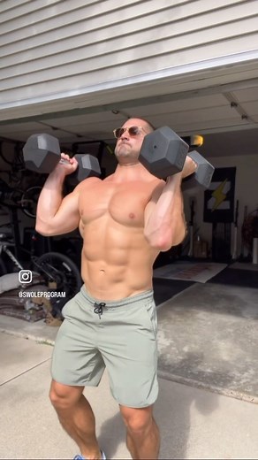 Swole Workout from the @zeusmethod App. Fun and challenging and reason not to try‼️ 30-20-10: ⚡️ Hang Cleans Push Press Bent Rows Use a weight that is challenging, I went 50 pound dumbbells. 💥 #ZeusMethod #SwoleWorkout #DumbbellFitness #fitness #swole | Nick Urankar