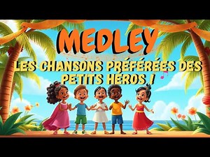 🎵 Medley des Petits Héros de Dieu | Chansons chrétiennes joyeuses pour enfants | Louange Afro Kids 🌈