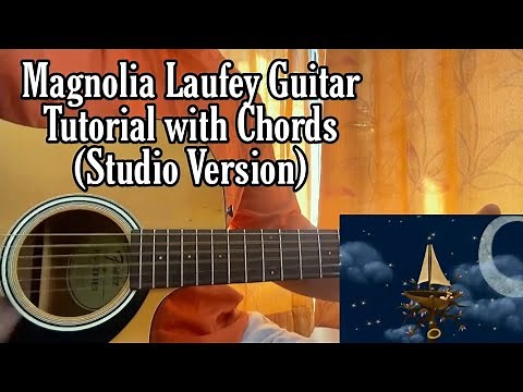 Magnolia - Laufey // Guitar Tutorial with TABS, Studio Version