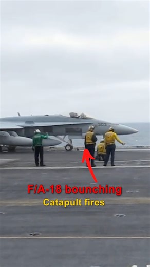 2M views · 25K reactions | F/A-18 catapult launch — from zero to 165 mph in just 2 seconds. The deck crew, the tension, the raw power… There is nothing like it  #aviation #trendingpost #aircraft #TrendingNow #military | Frontline Diary | Facebook