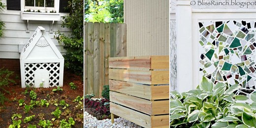 Genius Ways to Hide an Ugly Outdoor AC Unit