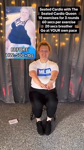 297 reactions · 47 shares | 7/31/24 Seated Cardio with the Seated...