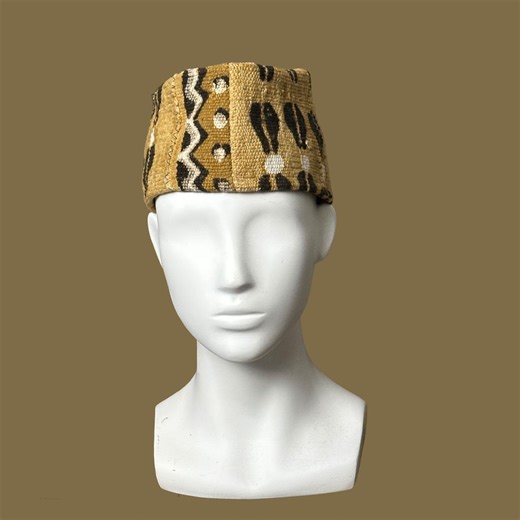 Cowrie Shell African Mud Cloth CEE Hat - Etsy