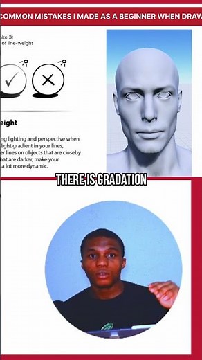 Gradation in Realistic Painting and Drawing #shorts