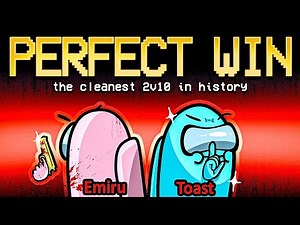 the CLEANEST 2v10 impostor win in a MASSIVE 12-player lobby... (22,900 IQ)