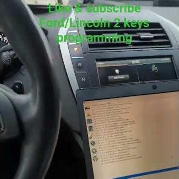 2013-2019 Lincoln Mkz 2 keys programming #styleauto100 #lincolnmkz #keyprogramming #diy #fordkeys
