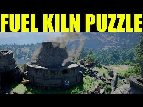 Crimson desert - how to put fuel into the kiln (puzzle guide) | Kiln Repair at the Kilnden Workshop