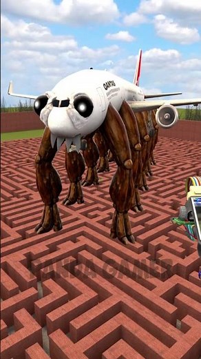 GUESS CRAB TITANIC CRABPLANE CRABFRIGATE SEA MONSTER BIG MAZE Garry's Mod