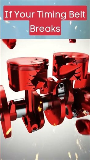 タイミングベルトが切れたら #carrepair #carmaintenance #mechanic