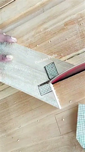 Technique for making joint patterns using a table saw
