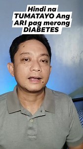 Hindi na natigas pag merong DIABETES | Doc. Nan
