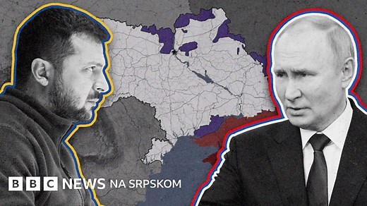 Rat u Ukrajini: Kako je tokom 300 dana Rusija napadala, a Ukrajina se branila - BBC News na srpskom