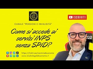 Come si accede ai servizi INPS senza SPID?