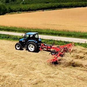 🚜🌾 Little but lovely machines for hay-making work! 💛 | Big Machines