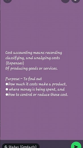 Cost accounting meaning