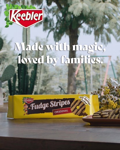 Our delicious Fudge Stripes are made with REAL Keebler Fudge for the whole family to enjoy. | Keebler