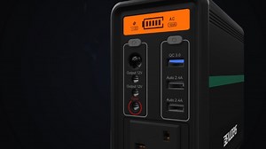 Watch BEAUDENS 166Wh Portable Power Station, Lithium Iron Phosphate Battery, 2000 Cycles, 10 Years Battery on Amazon Live