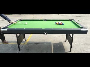 Folding snooker pool table 7ft