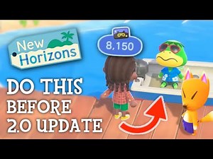 Animal Crossing New Horizons - HOW TO PREPARE For 2.0 UPDATE (Things You Need To Do)
