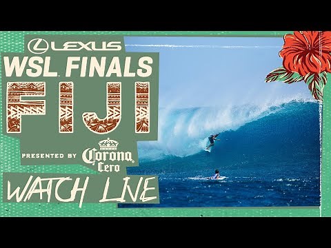 🔴 LIVE - Lexus WSL Finals Fiji presented by Corona Cero 2025
