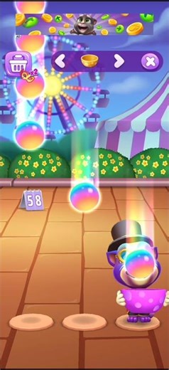 🌈COLLECT RAINBOW BALLS | CARNIVAL ADVENTURE | MY TALKING TOM 2