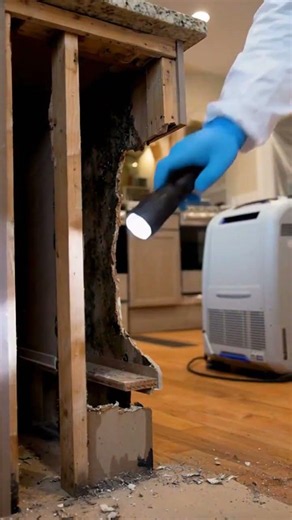 Kitchen Mold Removal & Remediation in NYC | Before & After Restoration | DRY EASE