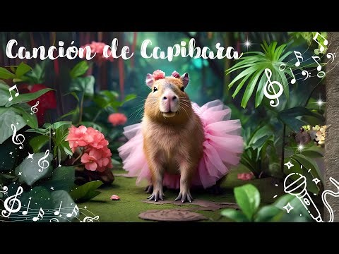 Capybara Song | Capybara Dance | Clara the Capybara