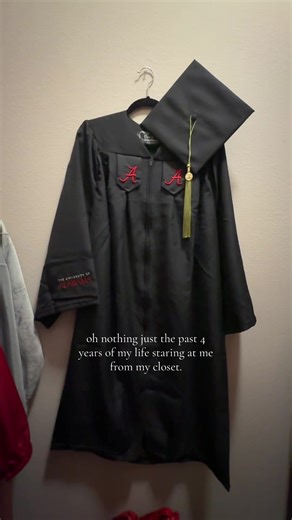 4 years of the best memories ❤️🐘 #alabama #graduation #2026